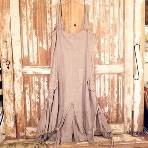 Vintage linen two piece outfit